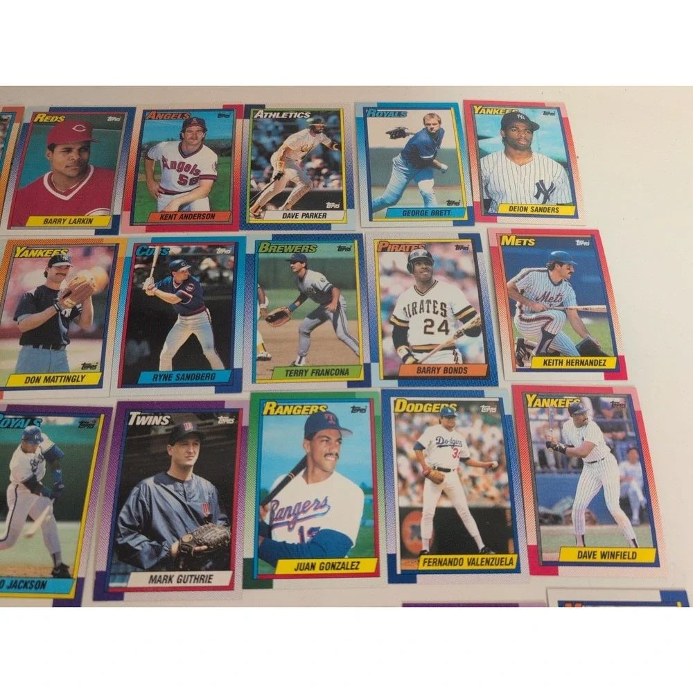 Mixed Lot Of 68 Gradable Baseball Cards 1990 Topps Superstars Nolan Ryan & More!